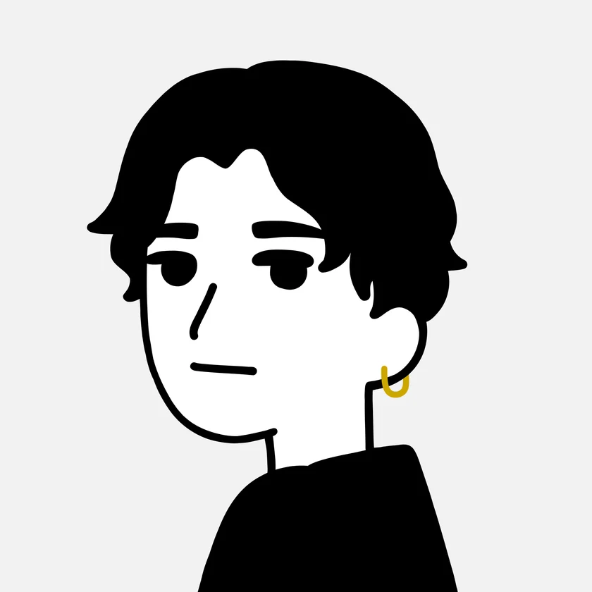 髙田拓馬の似顔絵
